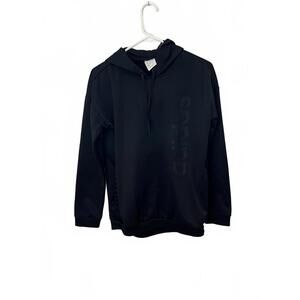 Adidas Logo Black Tone on Tone Hoodie - S